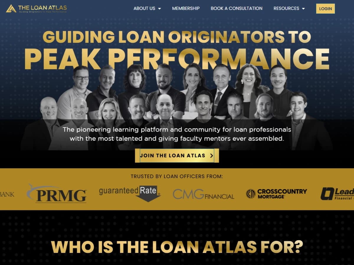 The Loan Atlas — screen 1